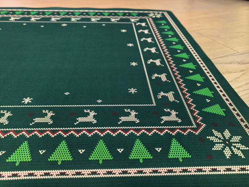Evergreen Sweater Mat